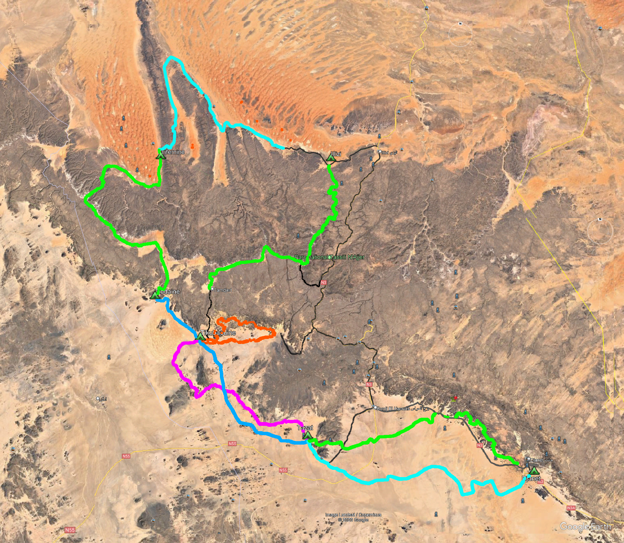 Algeria map